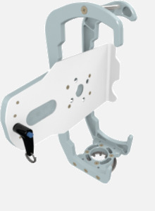 Hillaero SENTEC FAA certified mountable bracket for Air Ambulance Airmed Helicopter or Fixed Wing Aircraft ISO1